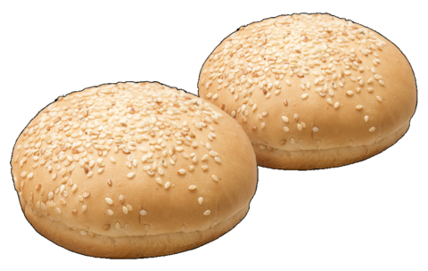 BURGER BUN WITH SESAME SEEDS 55g