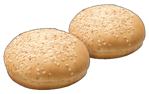 BURGER BUN WITH SESAME SEEDS 55g