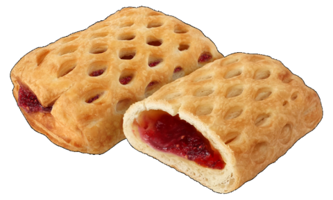 DANISH PASTRY WITH RASPBERRY