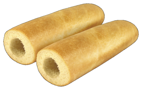 HOT-DOG BUN XL WITH OPENING 90G