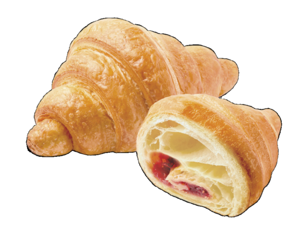 RASPBERRY FLAVORED BUTTER CROISSANT