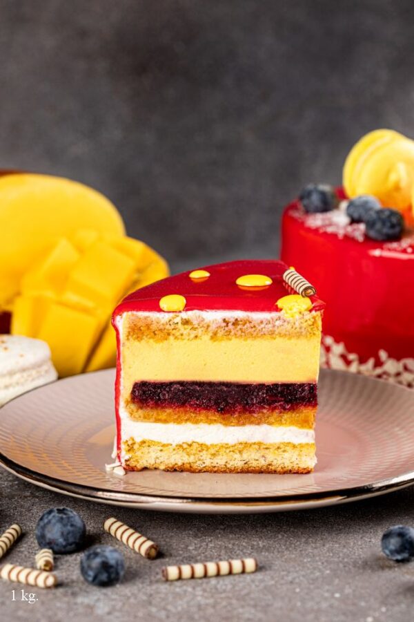 MANGO & WILD BERRY CAKE - Image 2