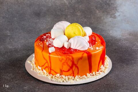 PASSION FRUIT CHEESECAKE