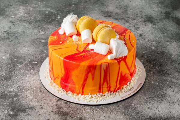 PASSION FRUIT CHEESECAKE