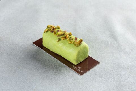 PISTACHIO AND RASPBERRY