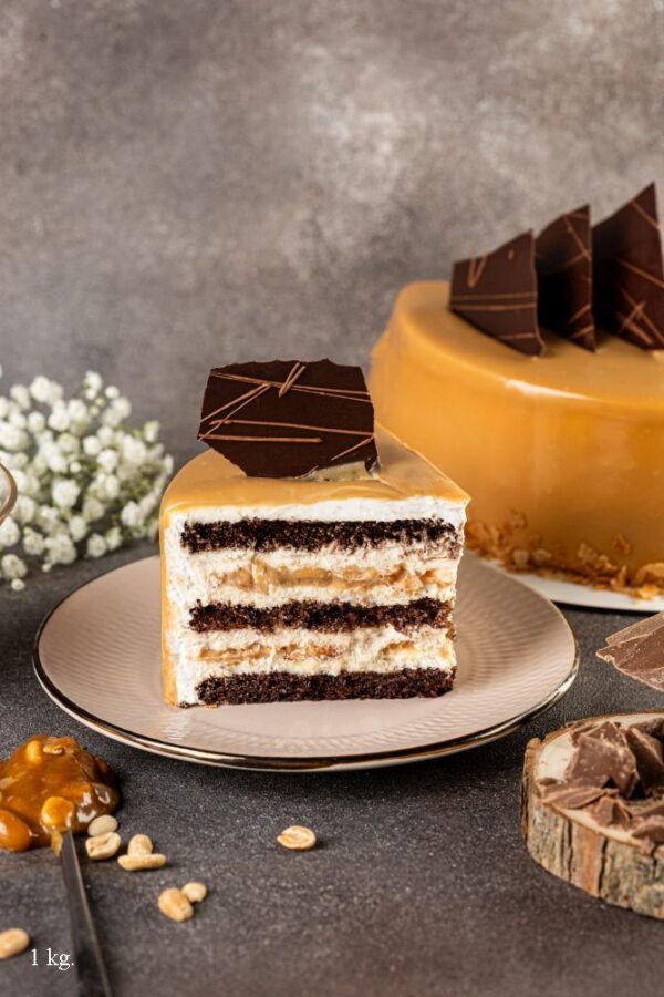 SALTED CARAMEL PEANUT CAKE - Image 2