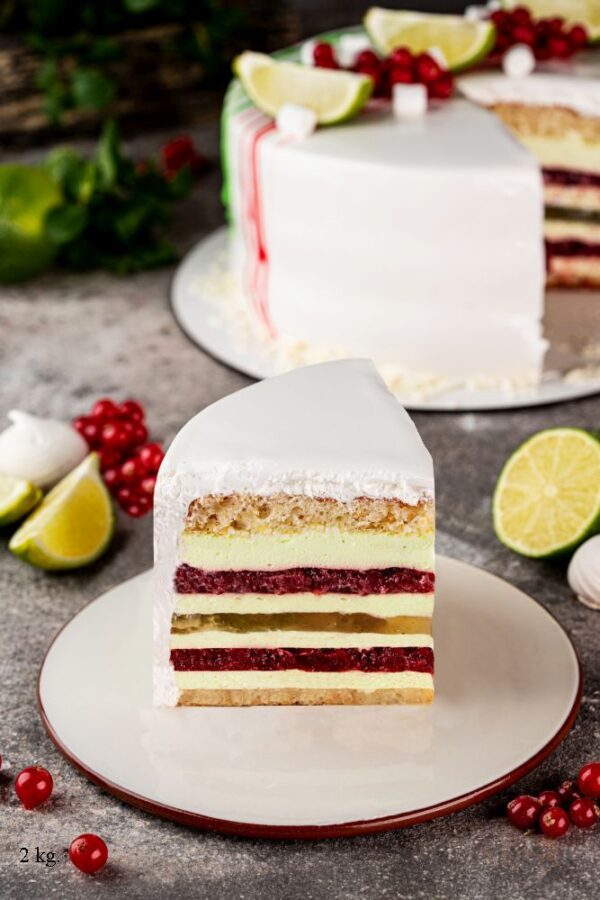 STRAWBERRY MOJITO CAKE
